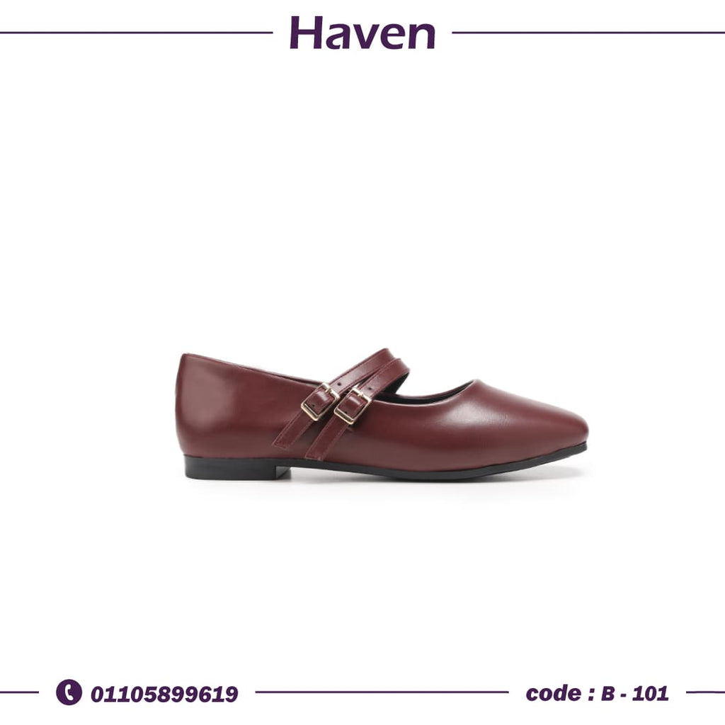 B-101 باليرينا لون برجندي