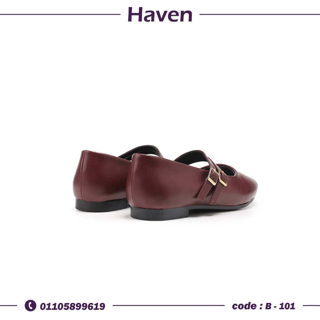 B-101 باليرينا لون برجندي