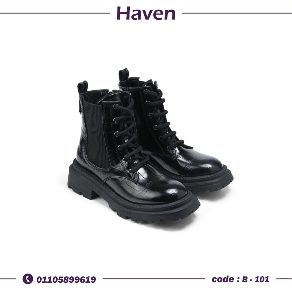 BO-765 هاف بوت لون أسود