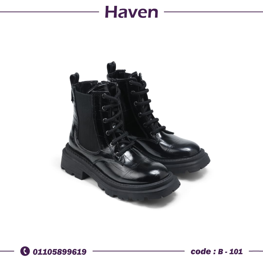 BO-765 هاف بوت لون أسود