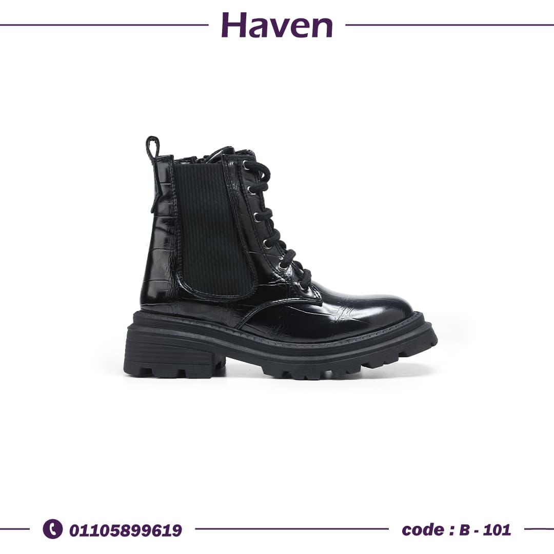 BO-765 هاف بوت لون أسود