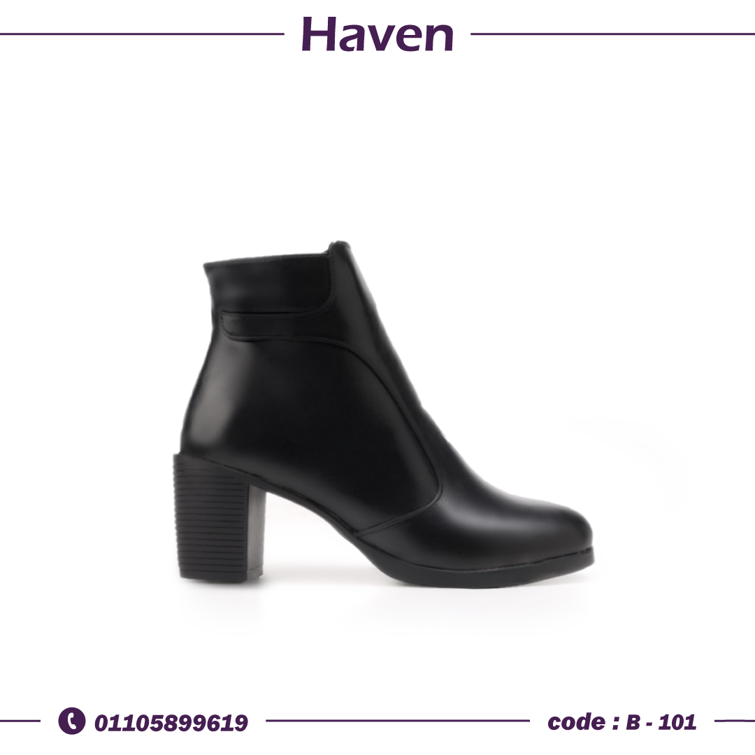 BO-766 هاف بوت لون أسود