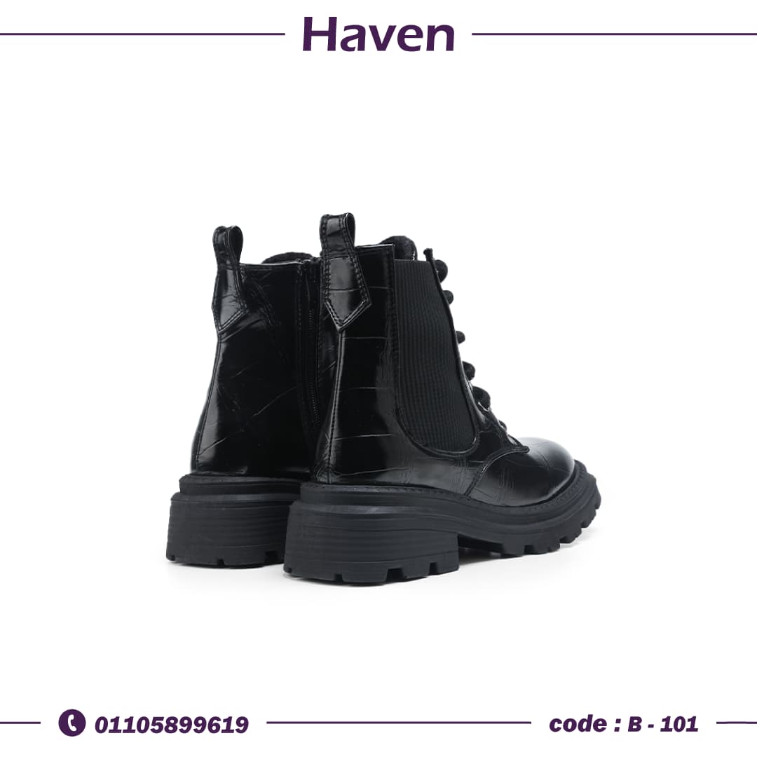 BO-765 هاف بوت لون أسود