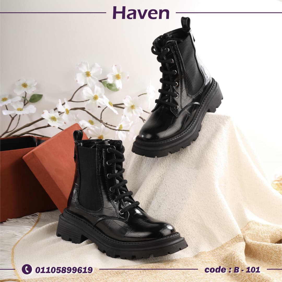 BO-765 هاف بوت لون أسود