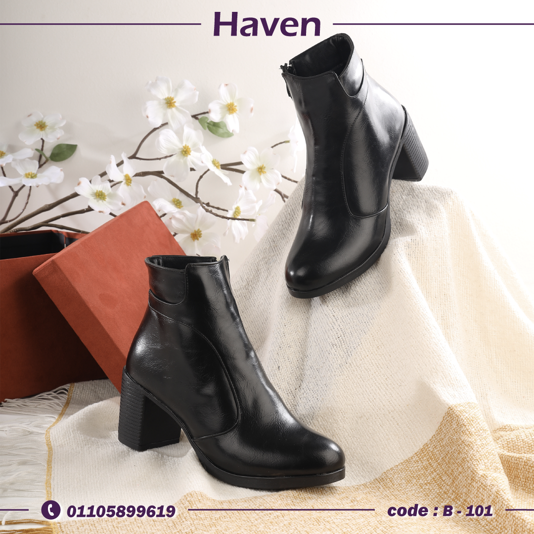 BO-766 هاف بوت لون أسود