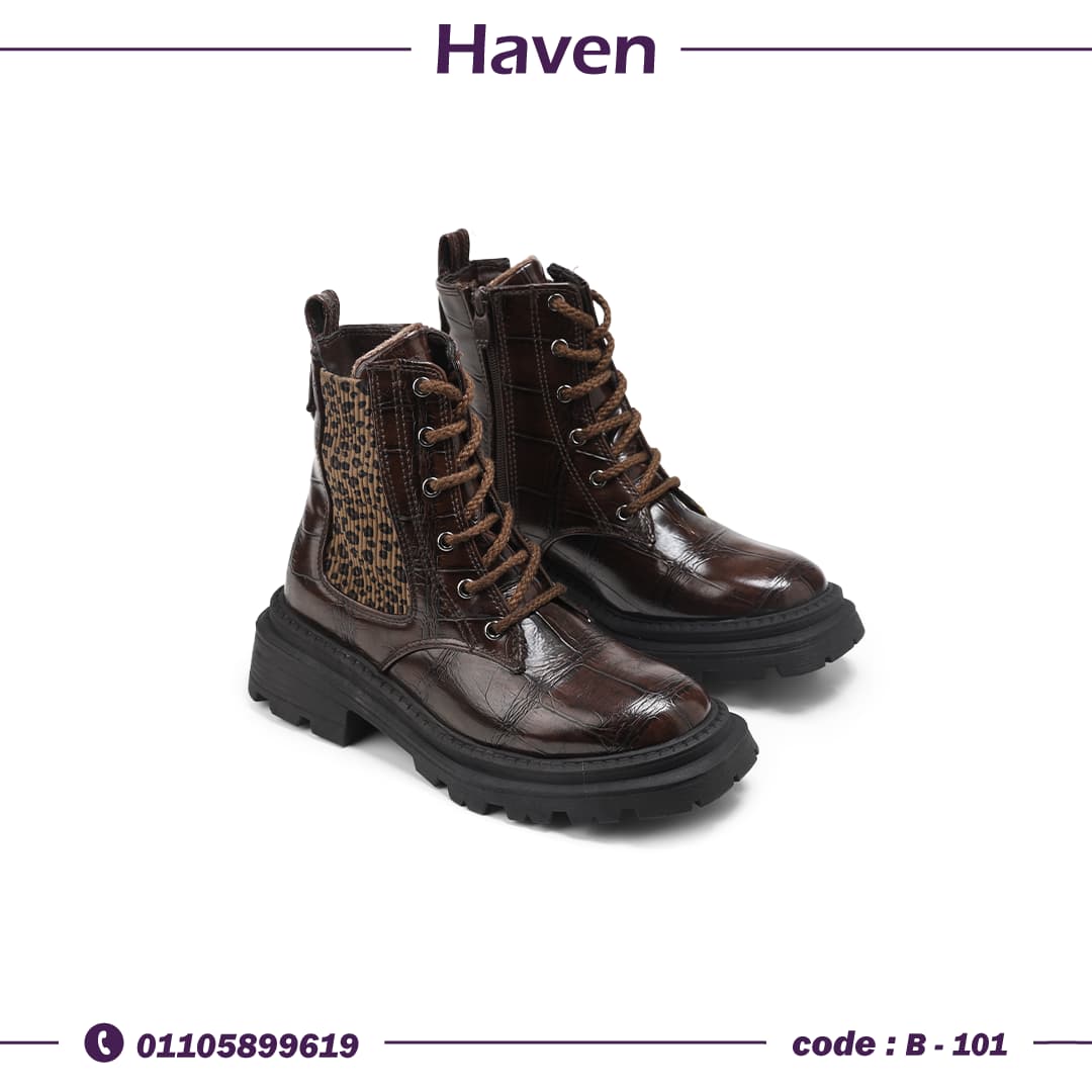 BO-765 هاف بوت لون بني