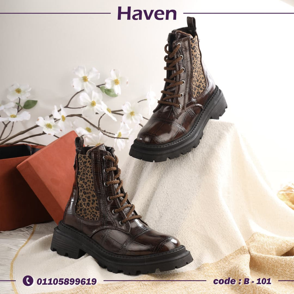 BO-765 هاف بوت لون بني