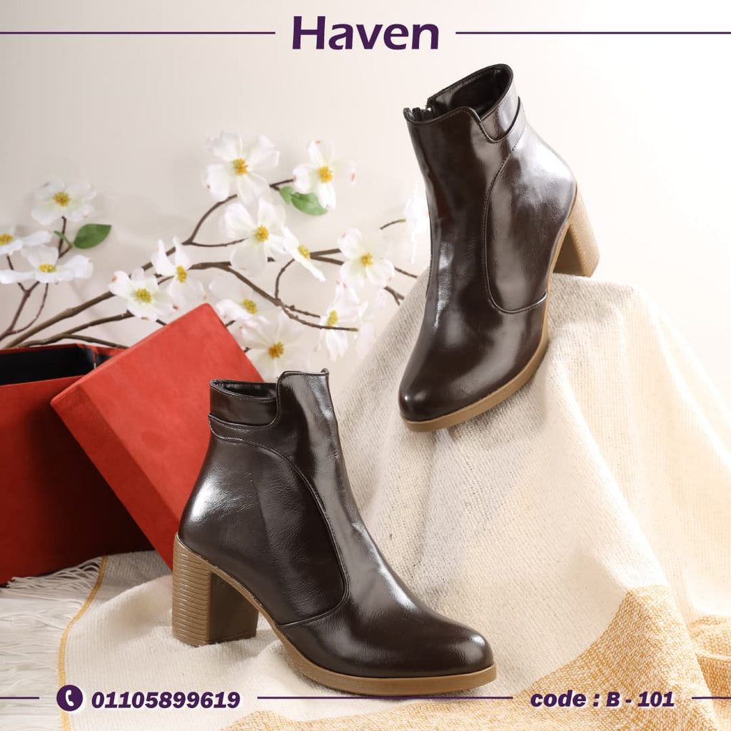 BO-766 هاف بوت لون بني