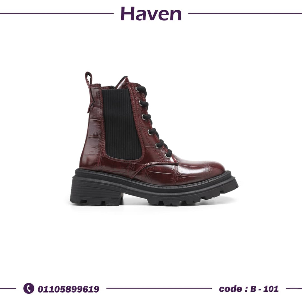 BO-765 هاف بوت لون برجندي