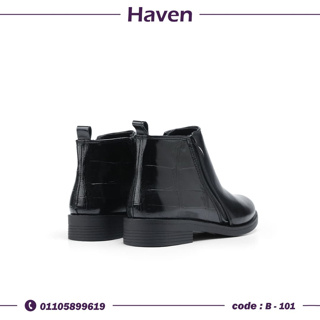 BO-767 هاف بوت لون أسود