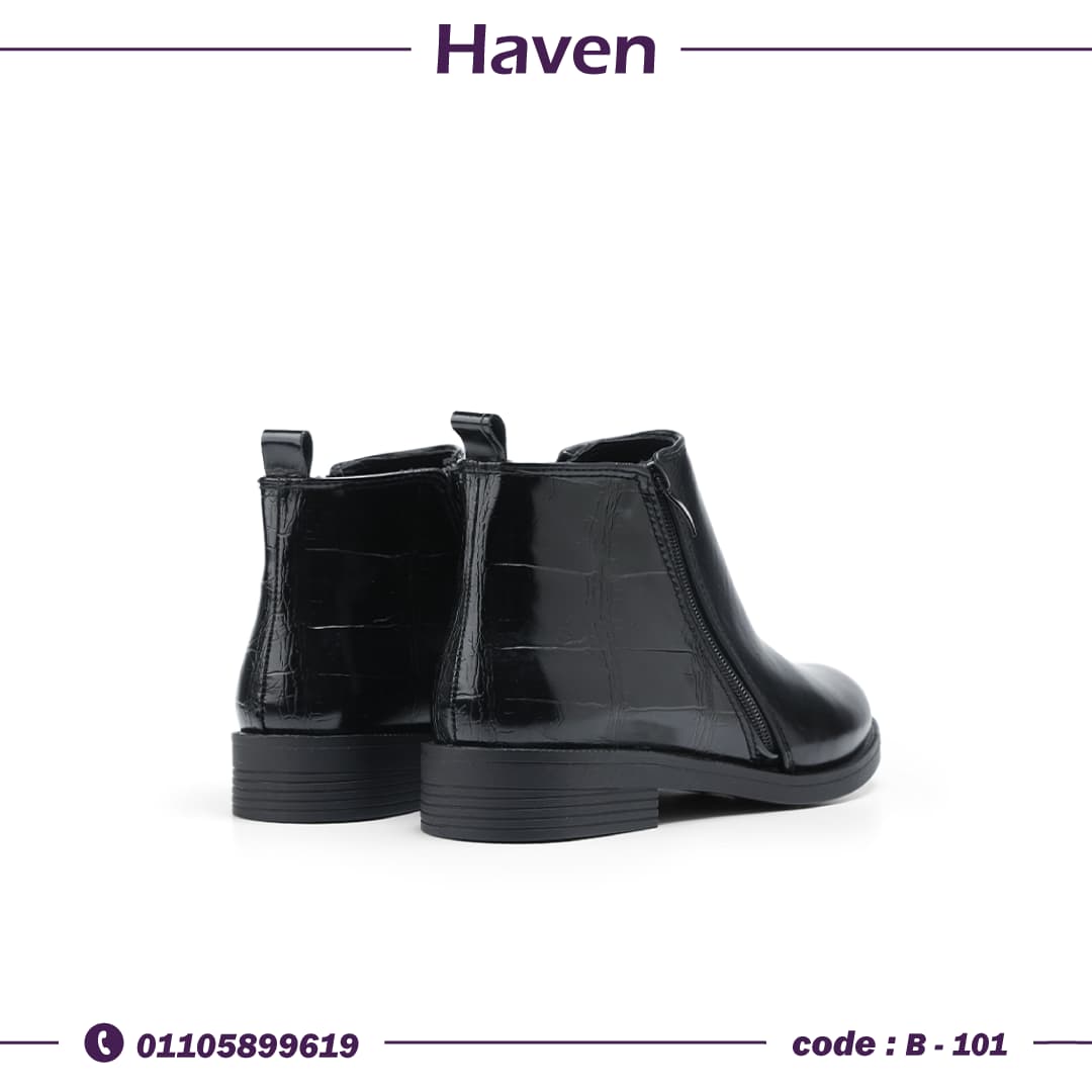 BO-767 هاف بوت لون أسود