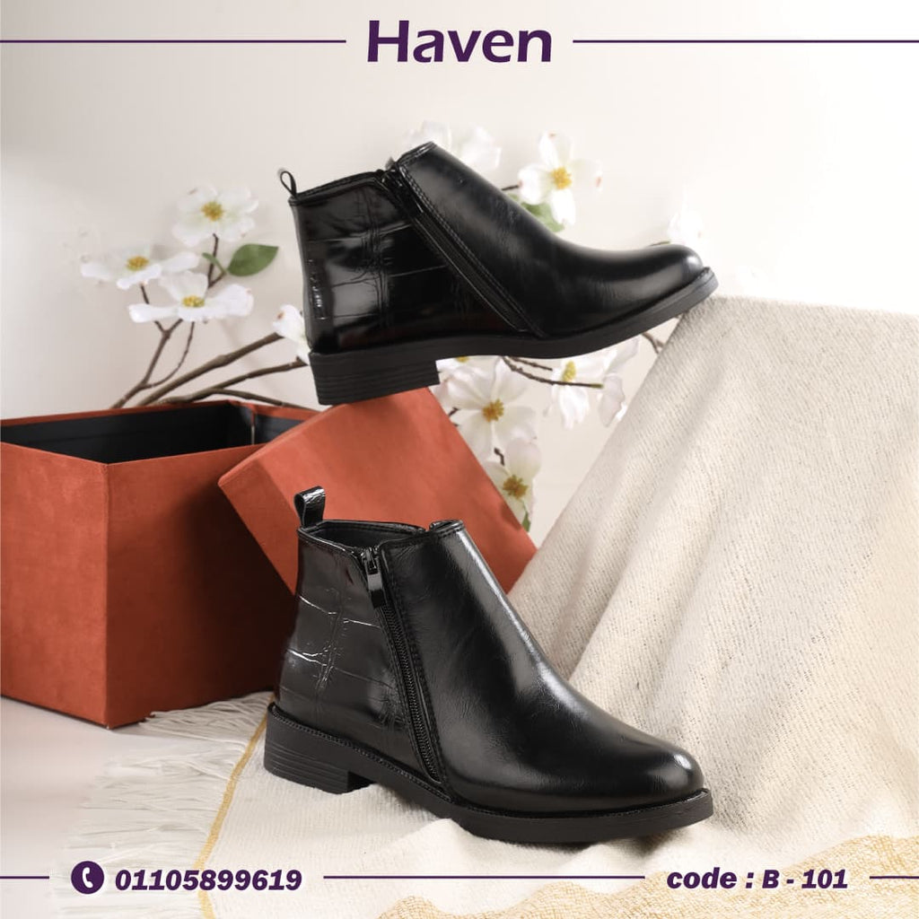 BO-767 هاف بوت لون أسود