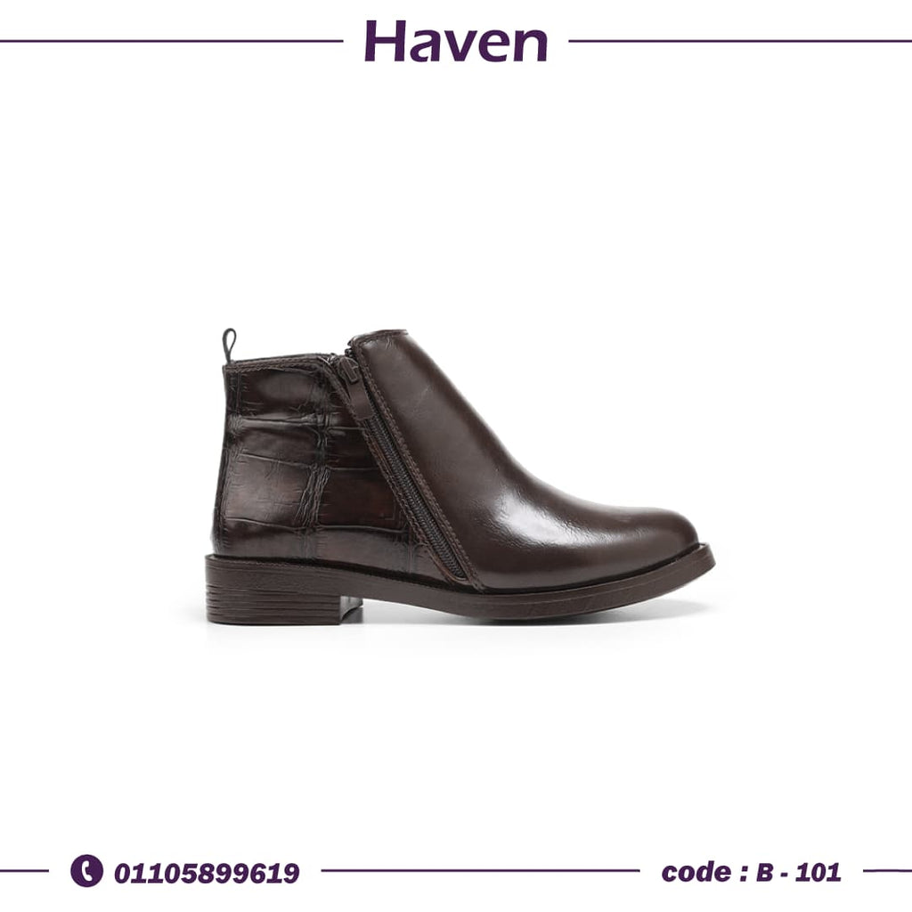 BO-767 هاف بوت لون بني