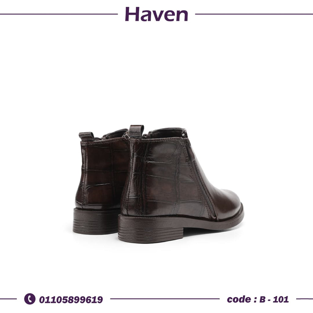 BO-767 هاف بوت لون بني